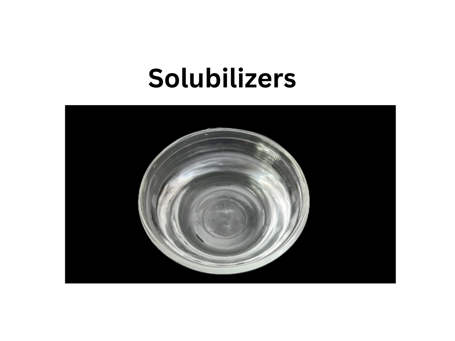 Solubilizers