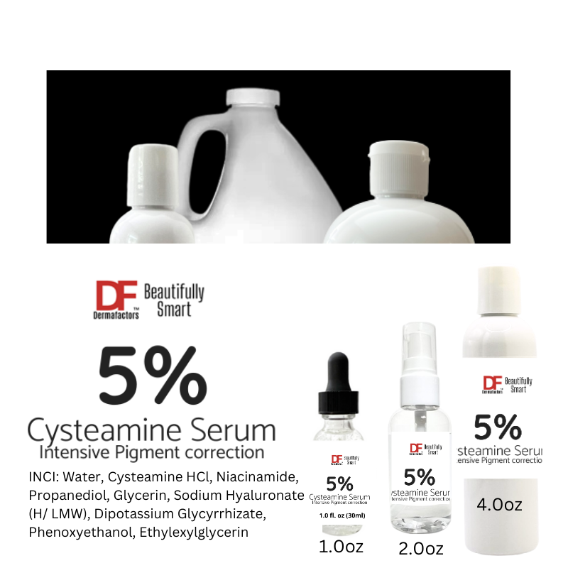 5% Cysteamine in Double Hyaluronic Acid, Skin Brightening Serum