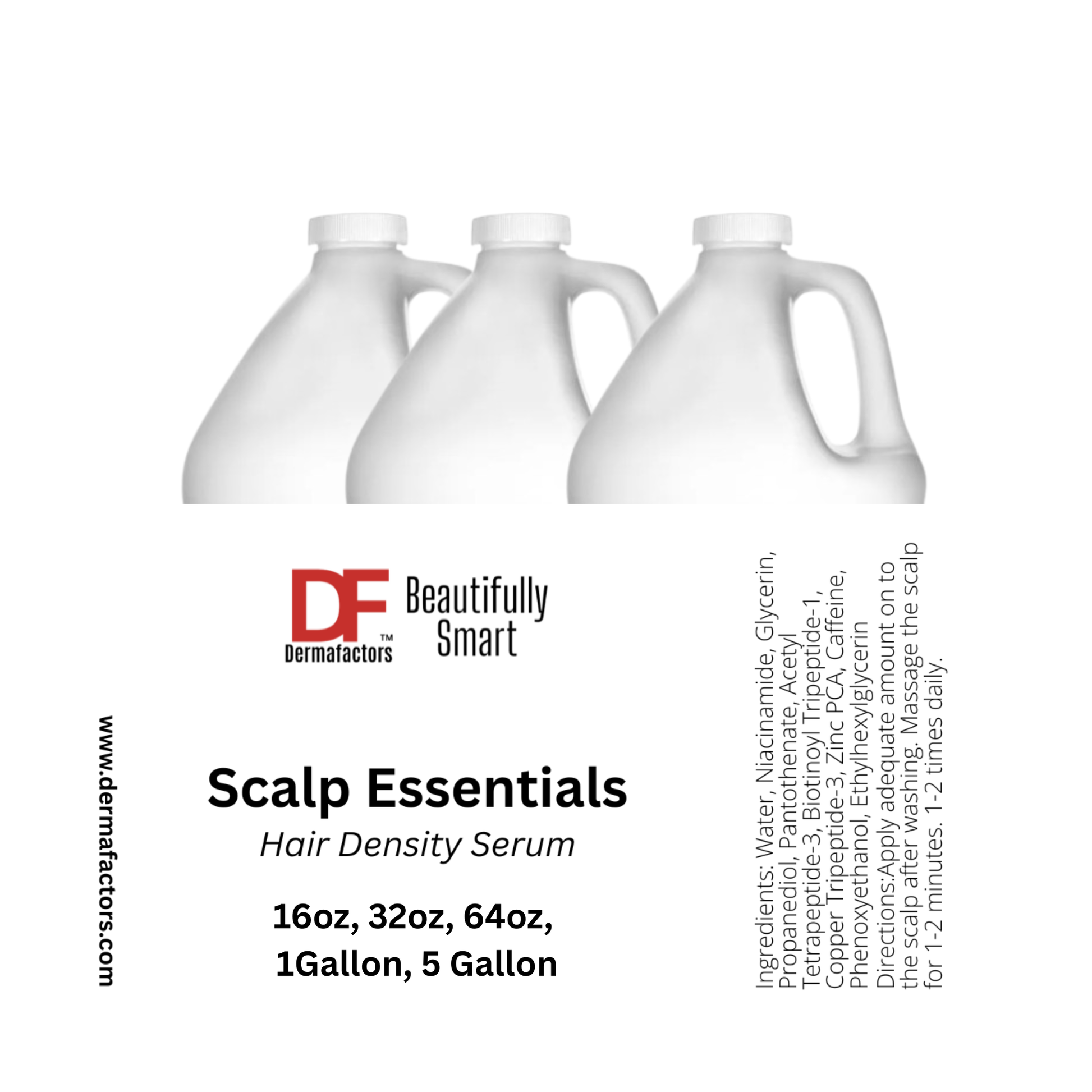 Scalp Essentials, Hair Density Serum, Scalp Treatment Serum, Bulk – Dermafactors