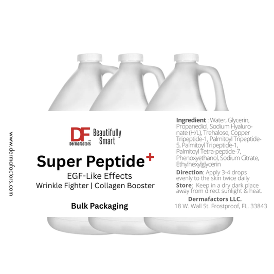 Super Peptide Plus, Copper Peptide Plus, in Double Hyaluronic Acid Serum, Bulk