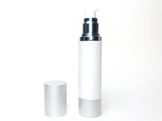 50 ml airless pump bottle, 1.7 fl.oz for serums and creams, High-End Appearance